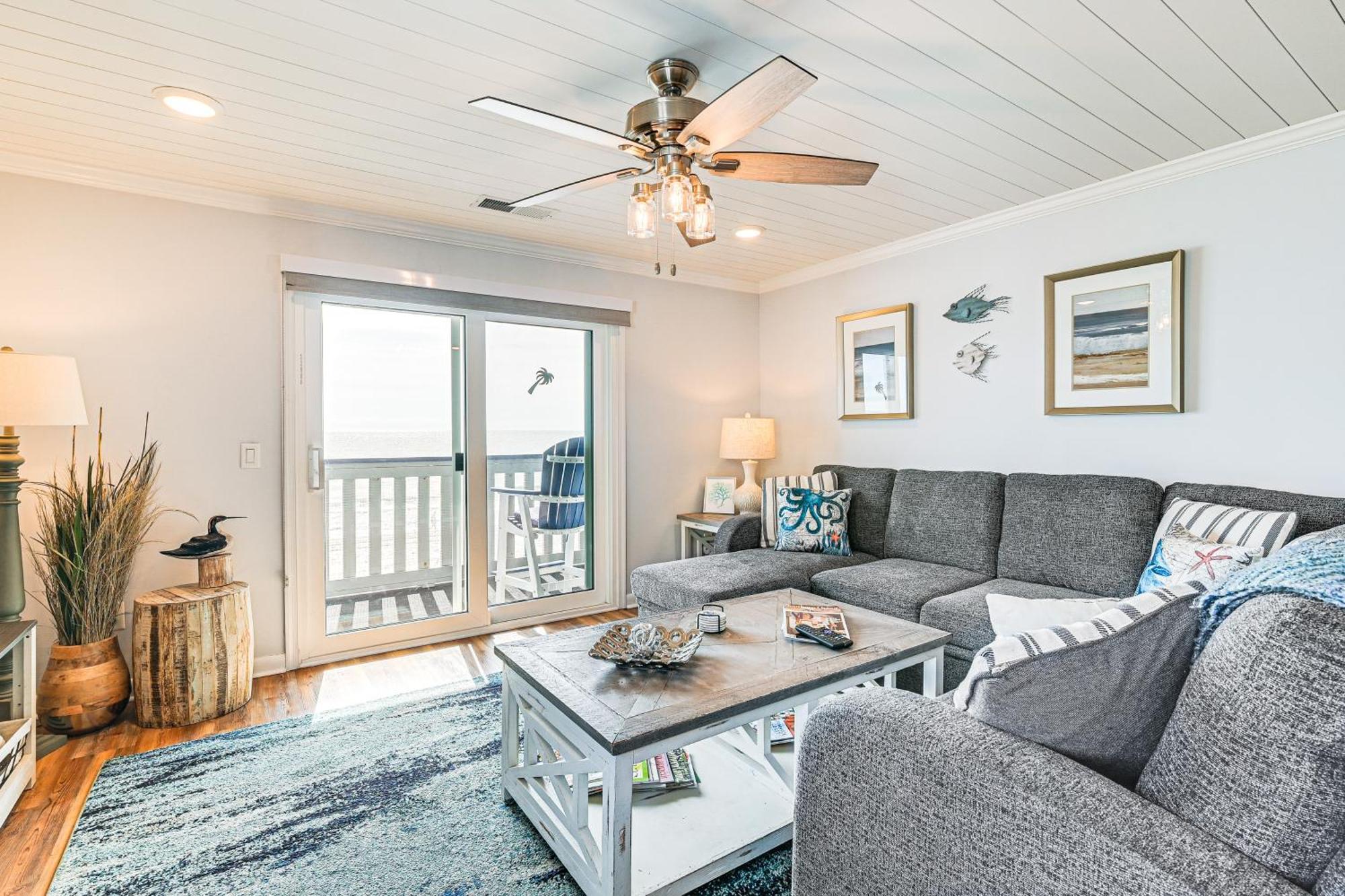 On-The-Beach Escape Oceanfront In Surfside! Myrtle Beach Ngoại thất bức ảnh